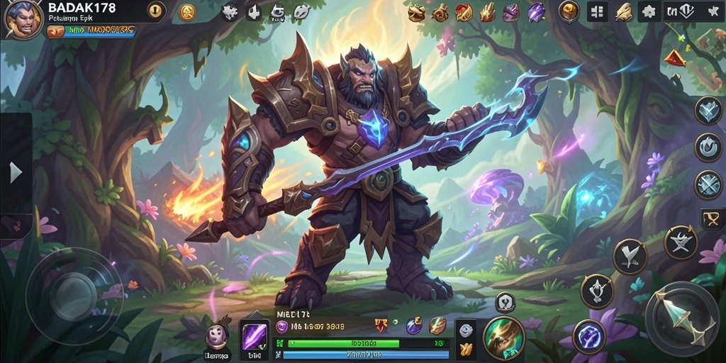Tampilan gambar dari petualangan seru di dunia MMORPG BADAK178.
