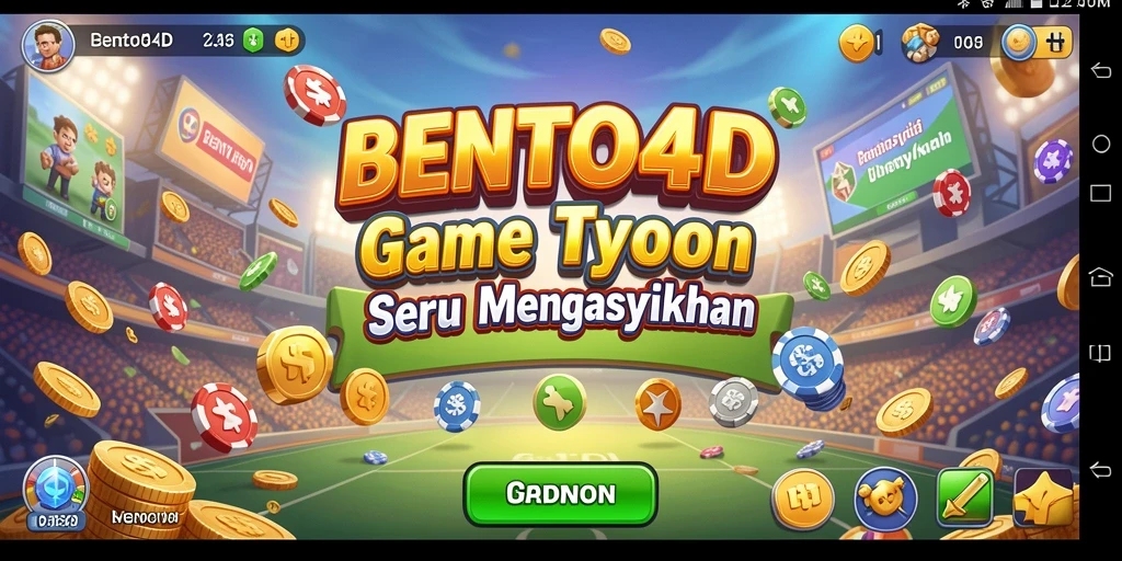Tangkapan layar dari gameplay menarik BENTO4D yang menampilkan restoran bento.