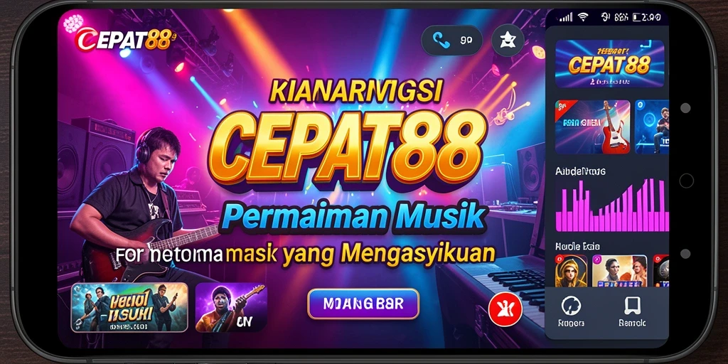 Screenshot utama CEPAT88 menampilkan gameplay yang seru dengan musik yang menyentuh.