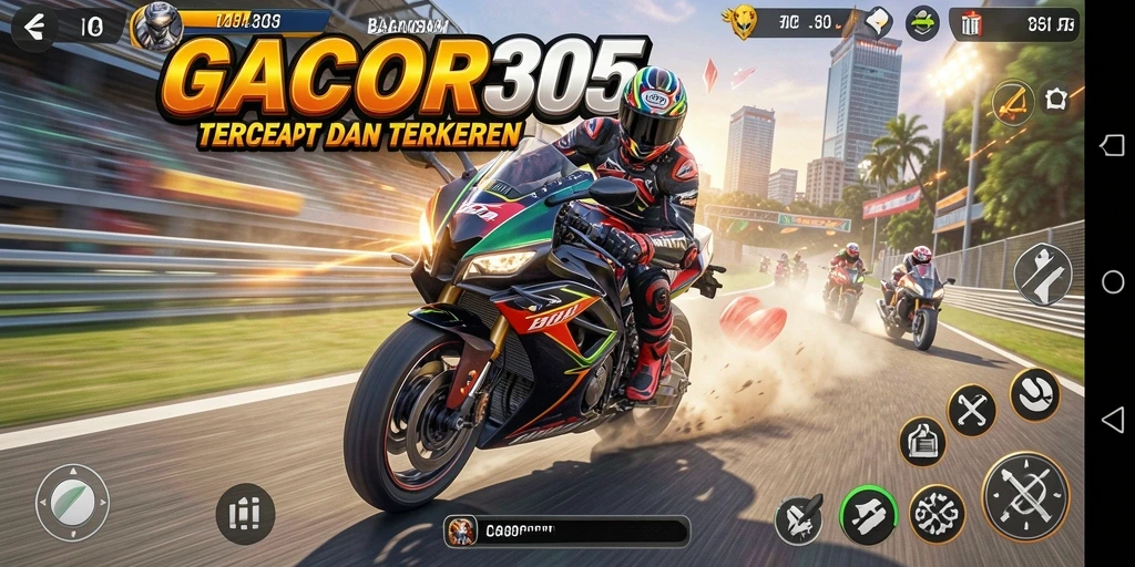 Gameplay intens GACOR305 dengan kecepatan tinggi dan adrenalin.
