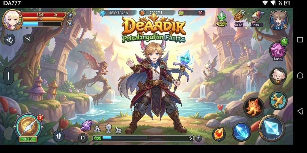 Tampilan gameplay menarik dari <strong>IDA777</strong> dalam dunia Anime.