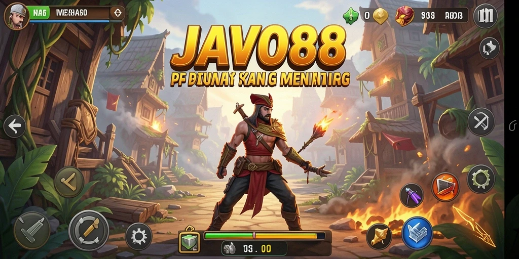 Screenshot JAVO88 menampilkan gameplay petualangan yang penuh aksi dan eksplorasi.
