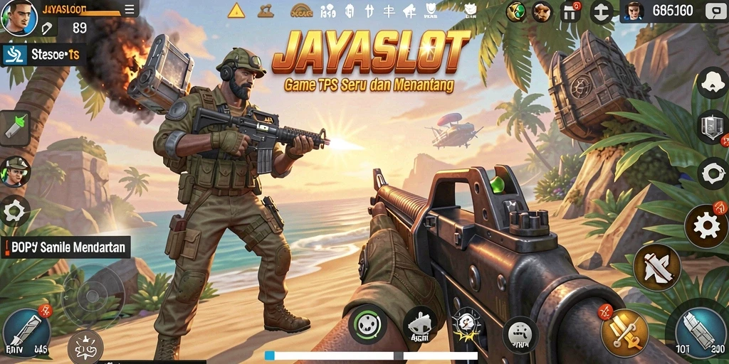Tangkapan layar gameplay JAYASLOT menampilkan aksi seru dan karakter yang menarik.