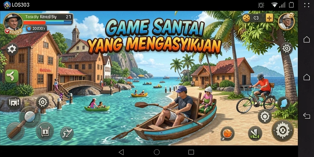 Gambaran gameplay yang seru dan penuh warna dari LOS303.