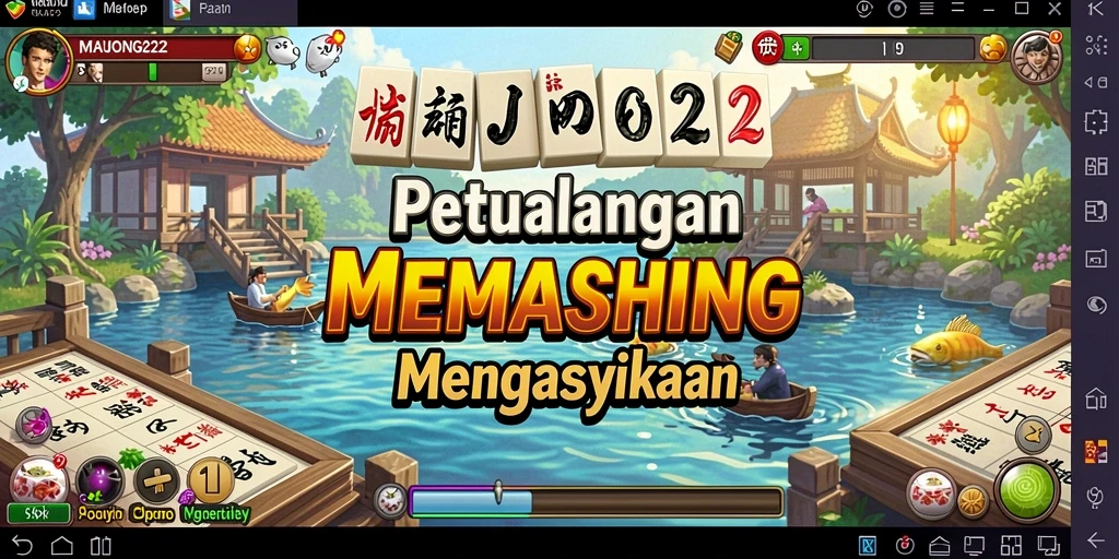 Gameplay memancing yang seru dan menantang dalam MAHJONG222.