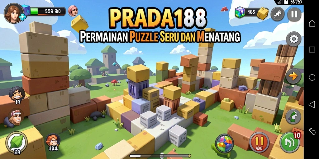 Tangkapan layar PRADA188 menampilkan gameplay seru dan menantang dalam permainan Puzzle.