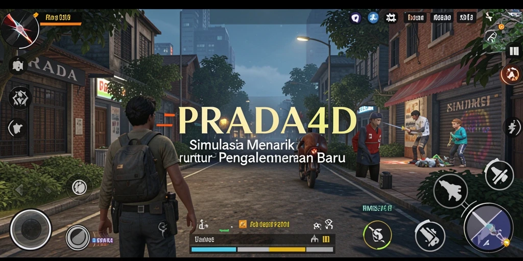 Gameplay PRADA4D yang memikat dan interaktif.
