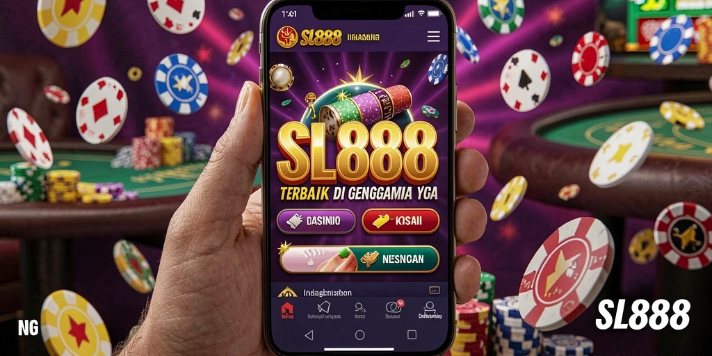 Screenshot gameplay SL888 yang menampilkan keseruan permainan Kasino.