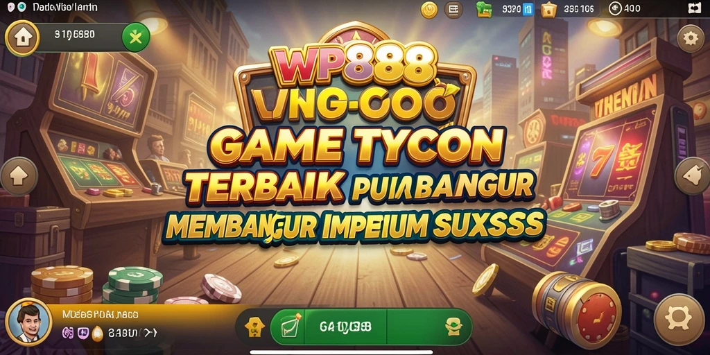 Tampilan gameplay WP888 yang menarik dan menantang strategi Tycoon.