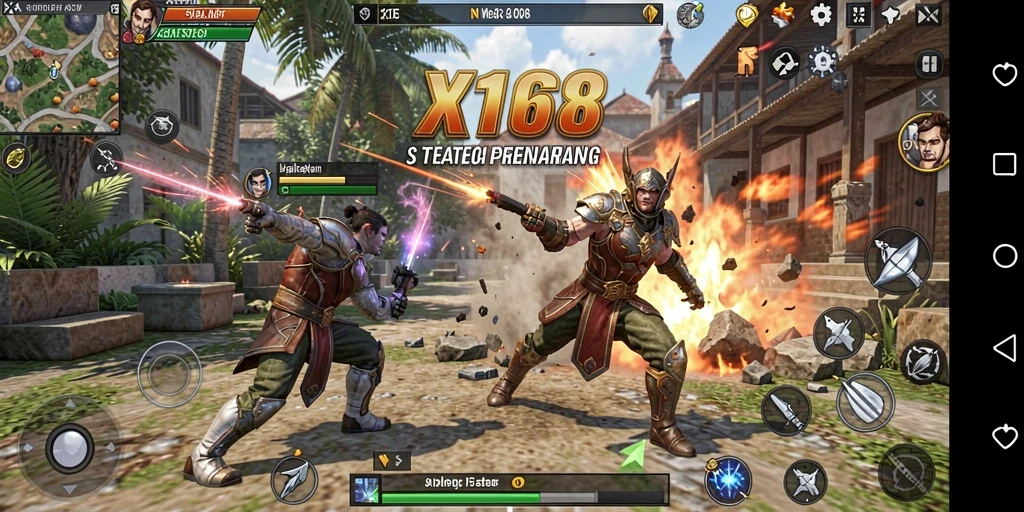 Gameplay mendebarkan di X168 dengan strategi yang menarik.