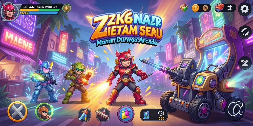 Gameplay seru dan menantang di ZK6 yang memikat pemain.